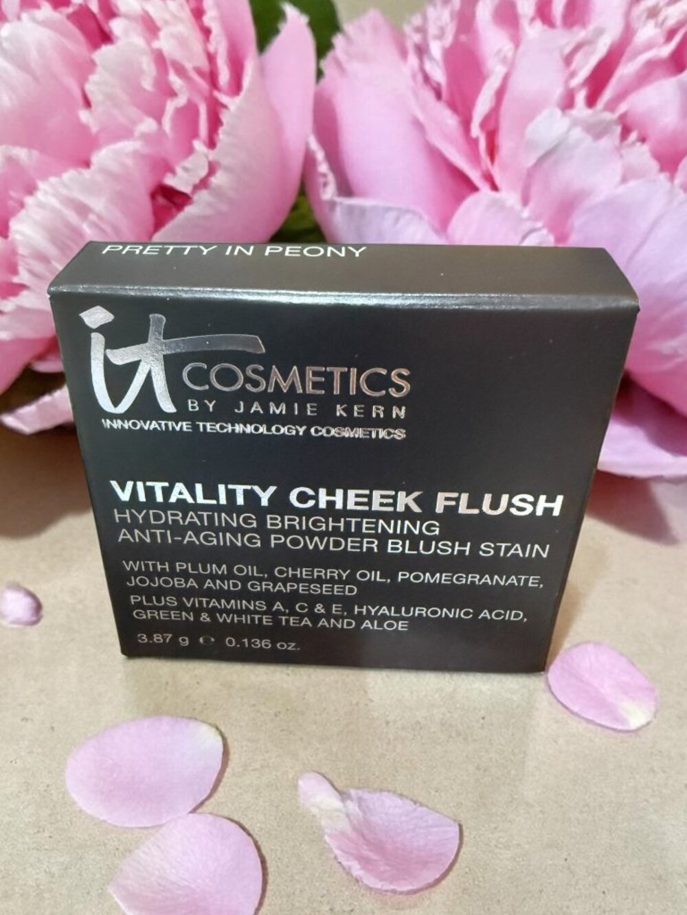 iT Cosmetics Vitality Cheek Flush "Pretty in Peony" - NEW